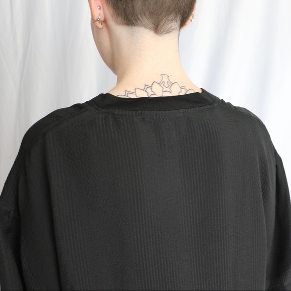 Vintage Saxony Silk Tunic - Picture 3 of 4